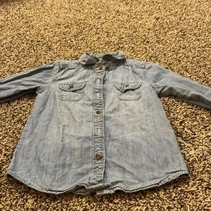 OshKosh denim shirt. Size 6
